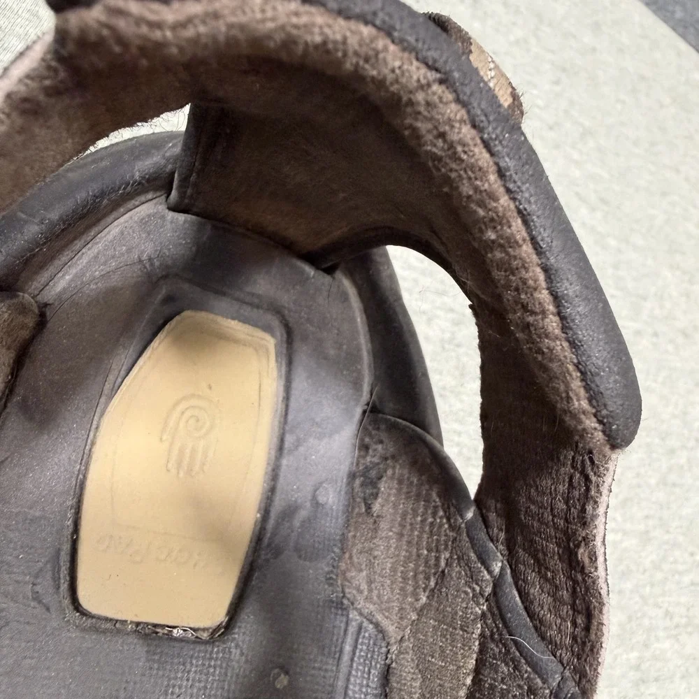 Teva Forebay Hiking Sandals Mens Size 11 Brown Closed Toe ShocPad Outdoor Trail